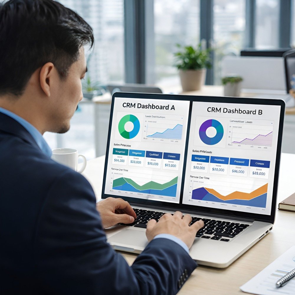 SaaS dashboard clean